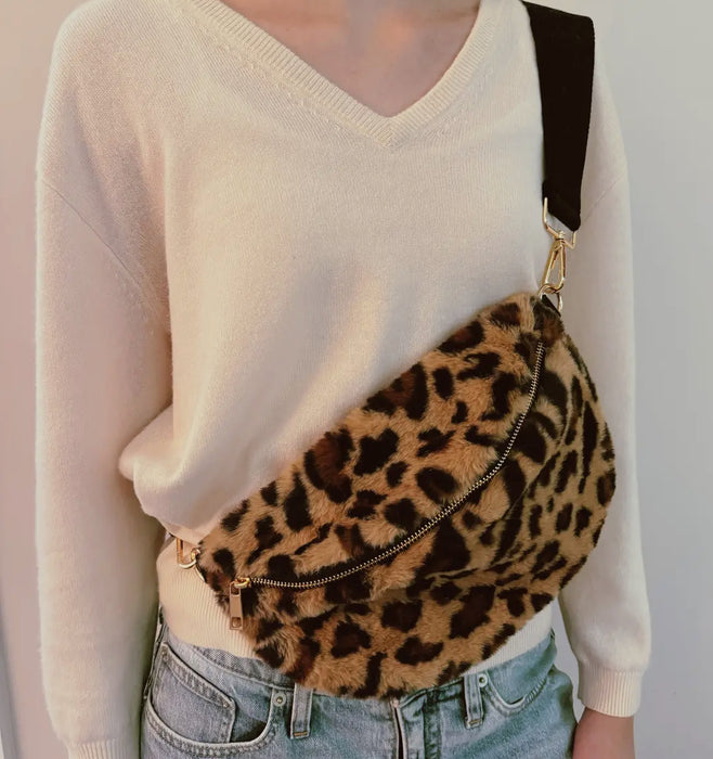 Butter Soft Furly Sling Bag