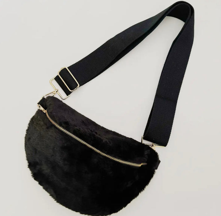 Butter Soft Furly Sling Bag
