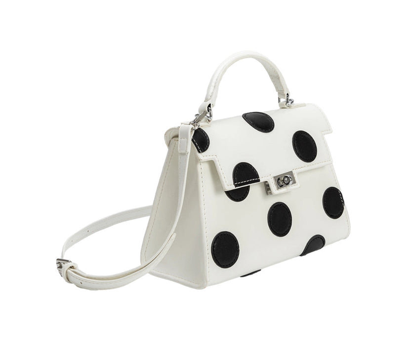 Maisel Polka Dot Top Handle Bag