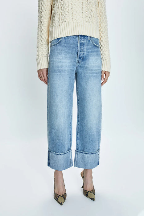 Ryder High Rise Cuffed Jean - ESSEX