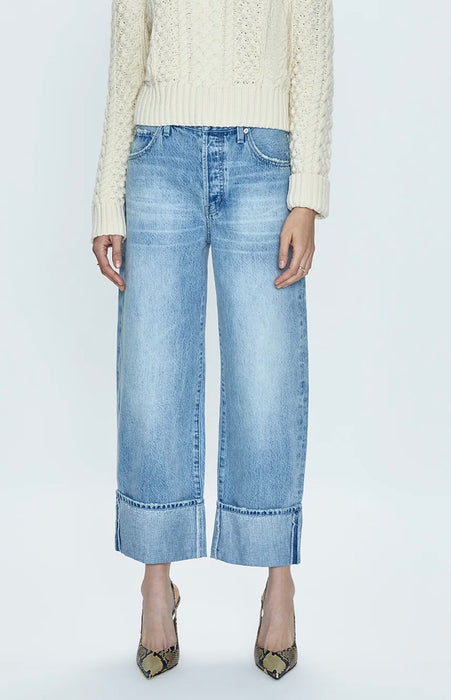 Ryder High Rise Cuffed Jean - ESSEX