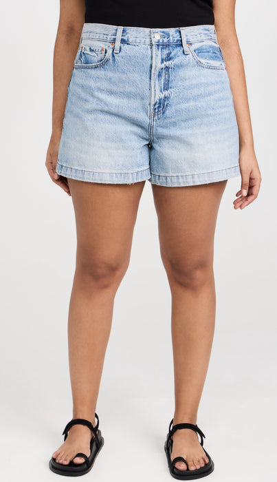 Saige High Rise Short - FRENCH RIVIERA