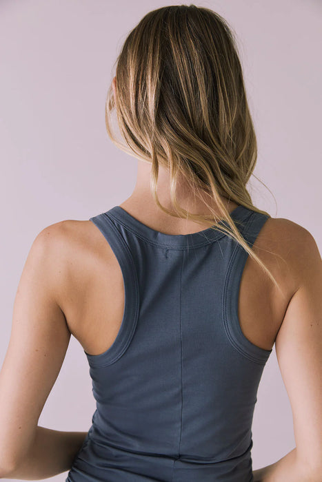 Bliss Future Gray Midi Dress