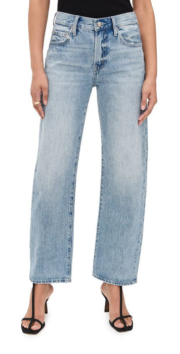 Lexi Mid Rise Straight Jeans - ATHENS