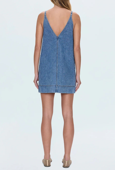 Tavi Pop Over Denim Dress - PALMS