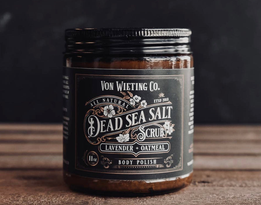 Lavender Oatmeal Sea Salt Scrub