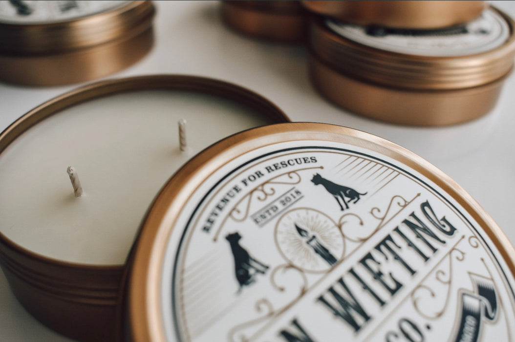 Cannabis & Clove - 4 oz. Gold Tin Candle