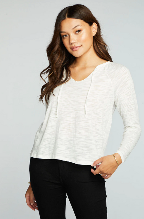 Split Neck Top