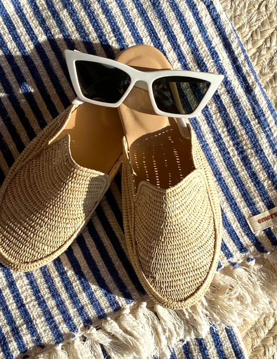 Woven Slide - Natural