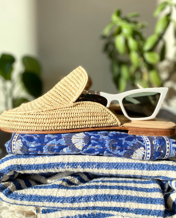 Woven Slide - Natural