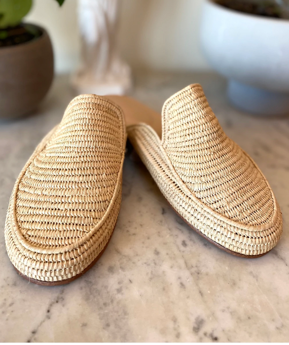 Woven Slide - Natural