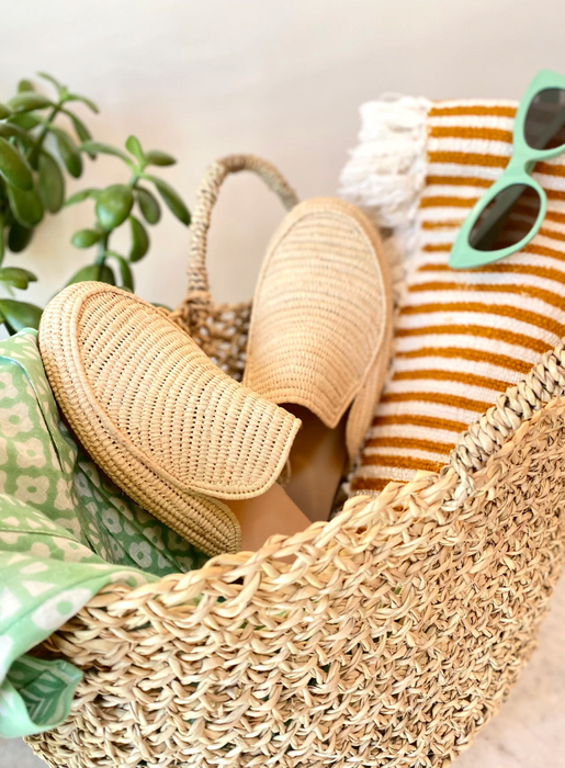 Woven Slide - Natural