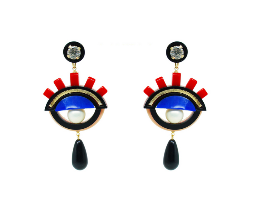 Eye Pendant Earring