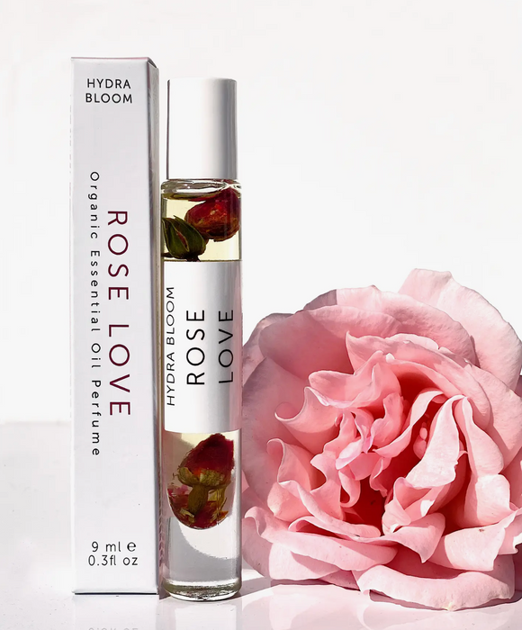 Rose Love Roll-on Perfume Organic Fragrance Oil
