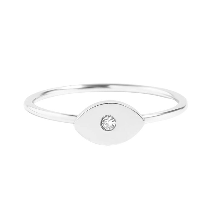 Evil Eye Zircon Ring