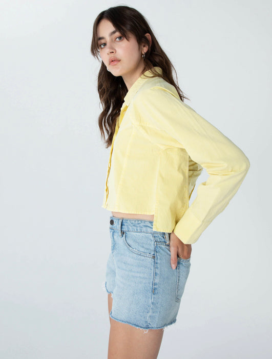 Colette Cropped Button Down