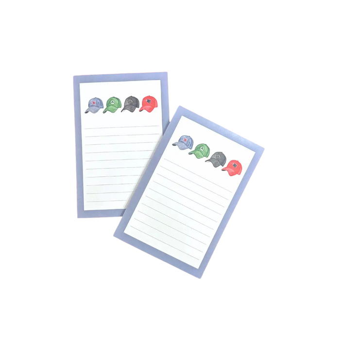 Boston Sports Hats Notepad