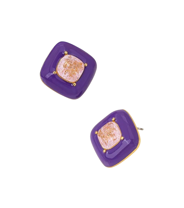Geometric Stud Earrings