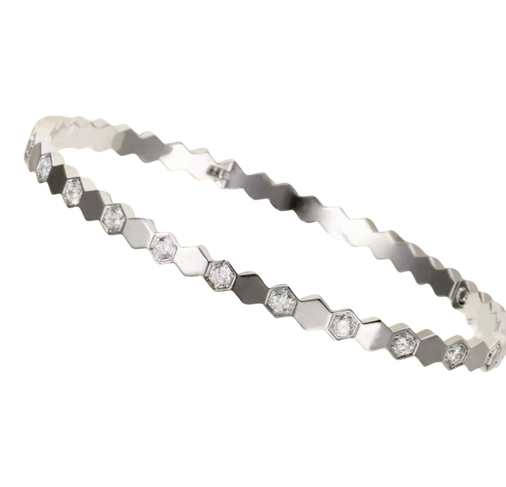 Honeycomb Bangle