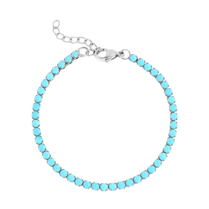 Turquoise Tennis Bracelet