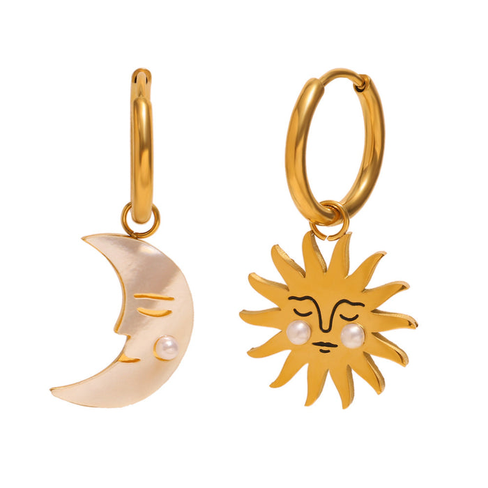 Celestial Hoops - 18K Gold Plated