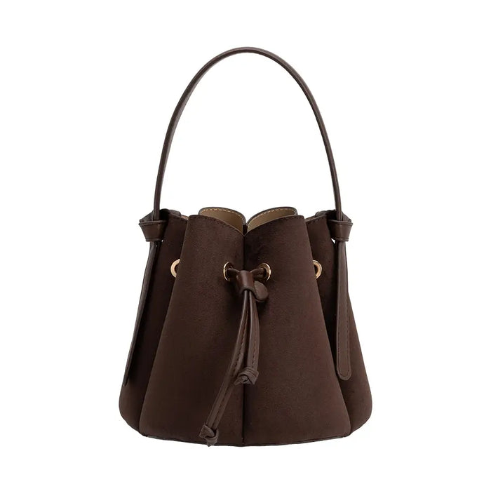 Laguna Mini Suede Top Handle Bag