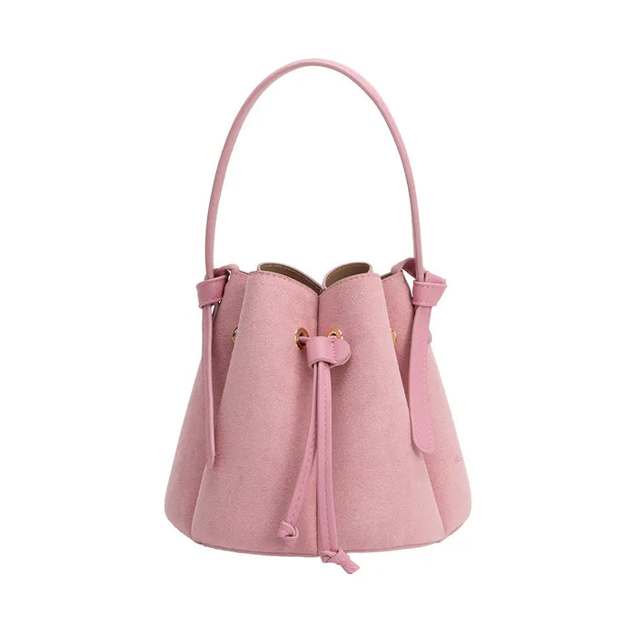 Laguna Mini Suede Top Handle Bag