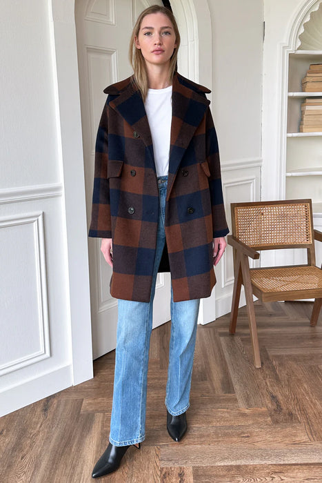 Thomas Coat - Plaid Wool