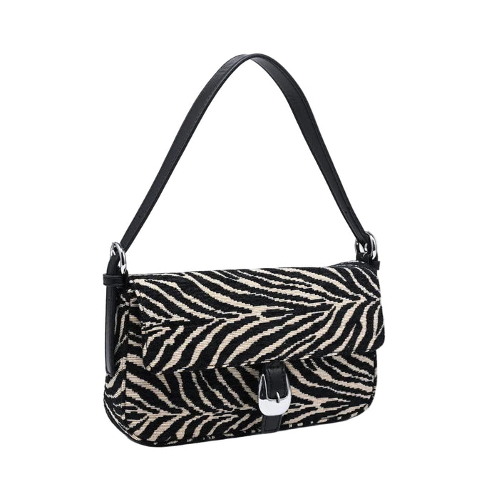 Gloria Zebra Shoulder Bag