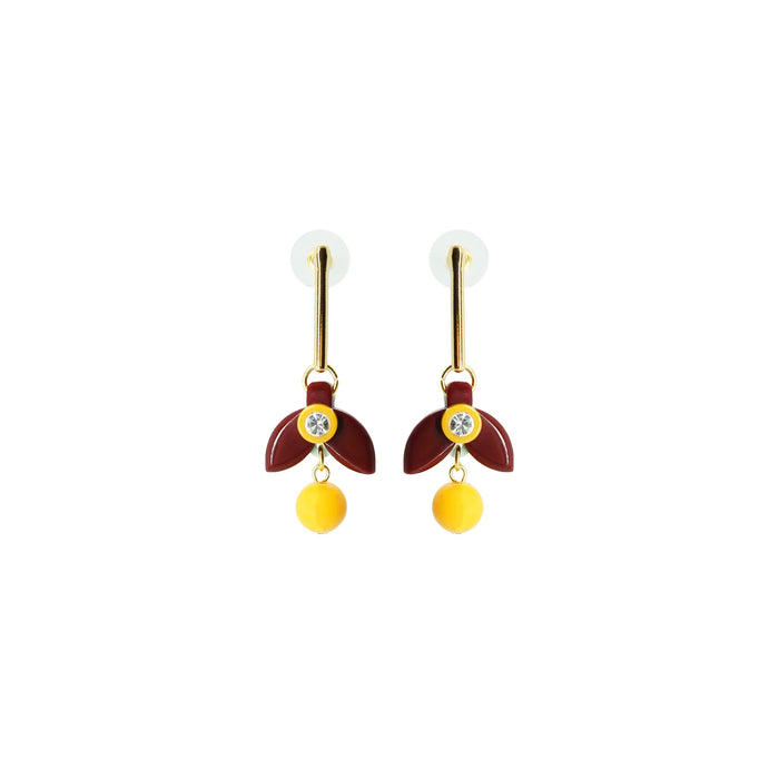 Petunia Stem Earring