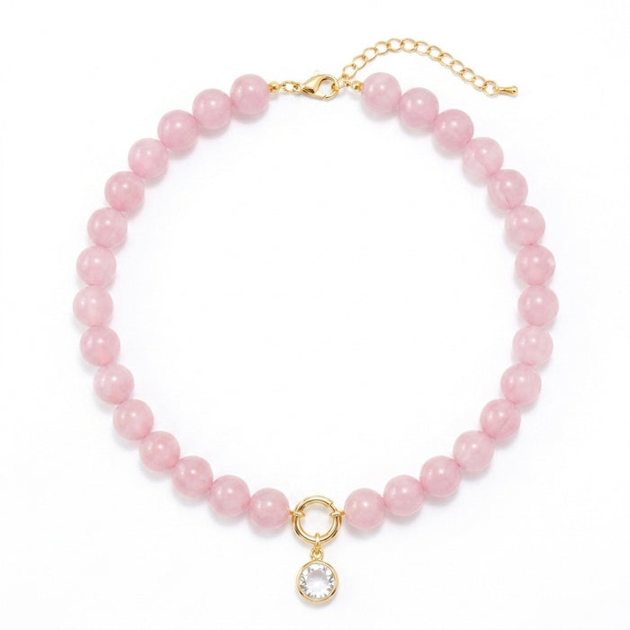Sara Beaded Ring Necklace