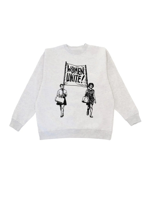 Women Unite Feminist Graphic Sweatshirt -