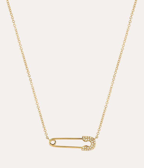 Safety Pin Necklace