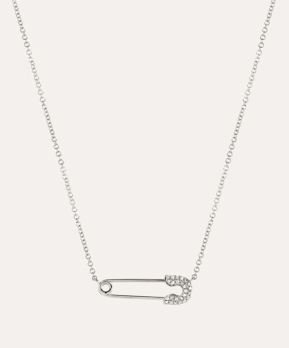 Safety Pin Necklace