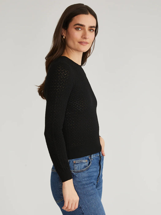 Holly Pointelle Crewmeck Pullover