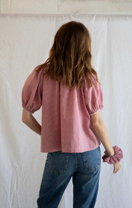 Joey Blouse (matching scrunchie set)