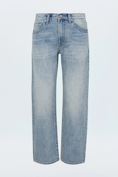 Lexi Mid Rise Bowed Straight Jeans- BOWIE