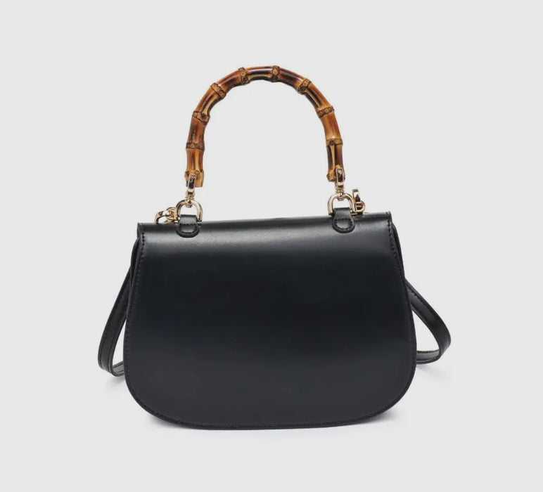 Allison - Bamboo Top Handle Crossbody
