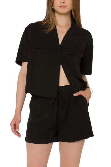 Lyra Black Shorts