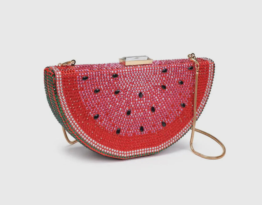 Aisha Watermelon Cristal Bag