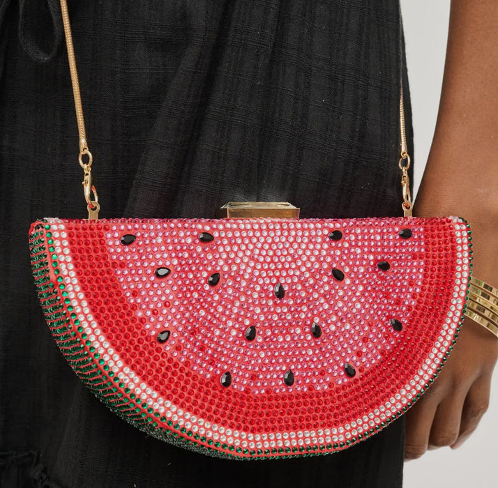 Aisha Watermelon Cristal Bag