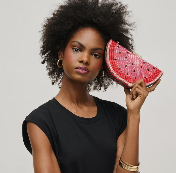 Aisha Watermelon Cristal Bag