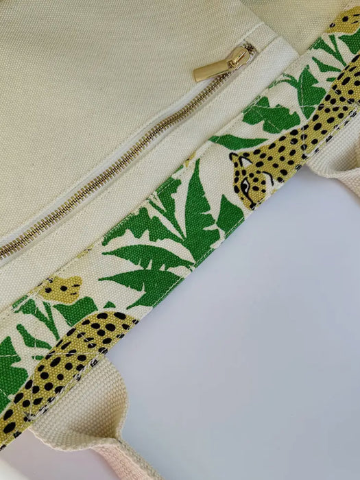 The Live and Love Tote, Cheetah Jungle