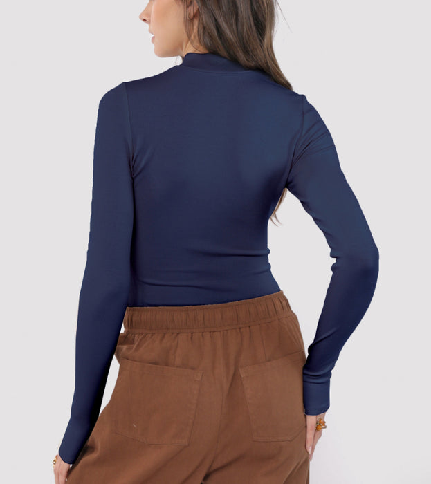 Mock Neck Top