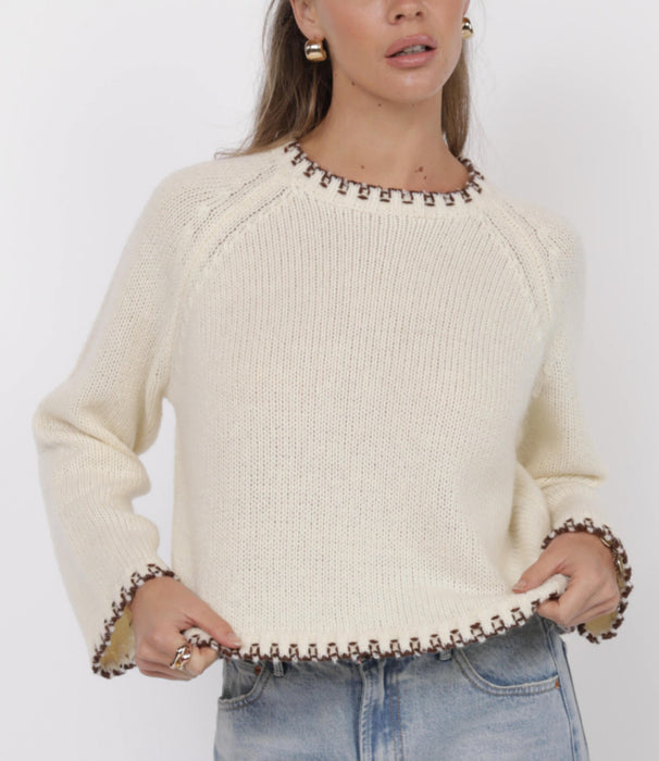 Stitched Detail Sweater