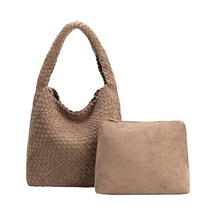 Johanna Suede Shoulder Bag