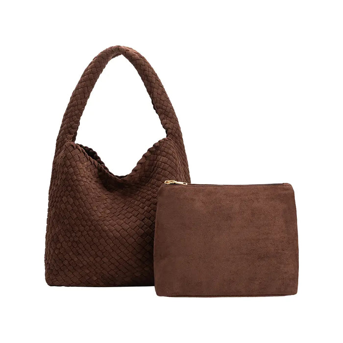 Johanna Suede Shoulder Bag