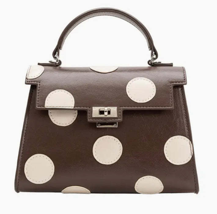 Maisel Polka Dot Top Handle Bag