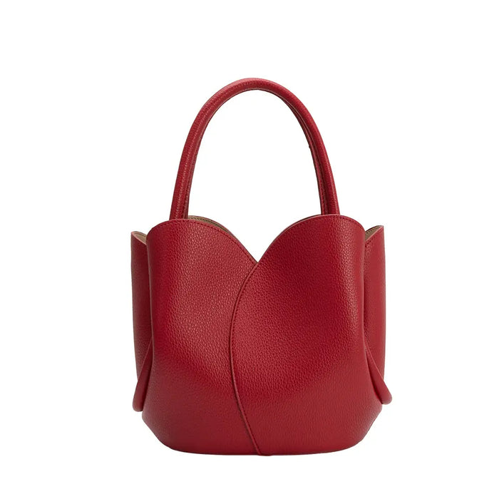 Tulip Top Handle Bag