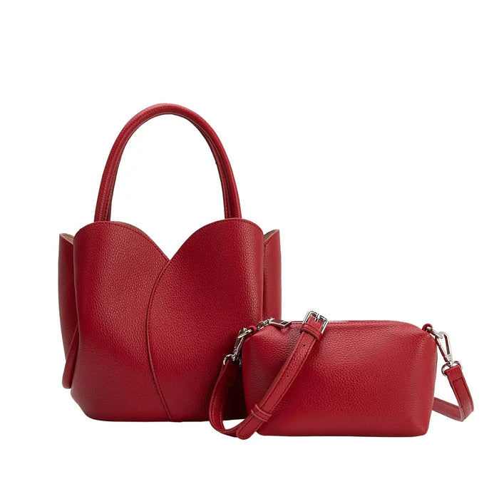 Tulip Top Handle Bag